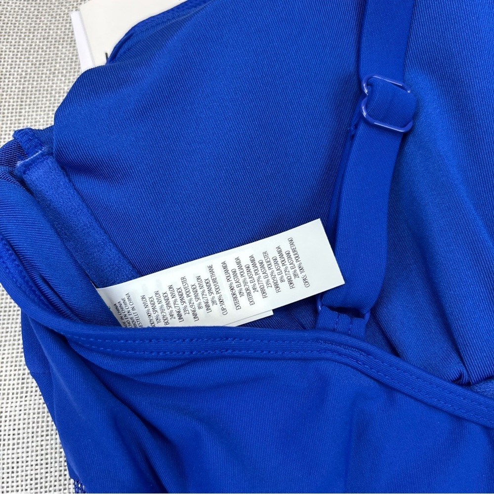 Coco Reef COBALT Tummy-Control Contrast One-Piece Swimsuit US 14/38C - Picture 10 of 16